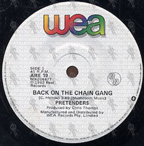 PRETENDERS-- THE - Back On The Chain Gang - 3