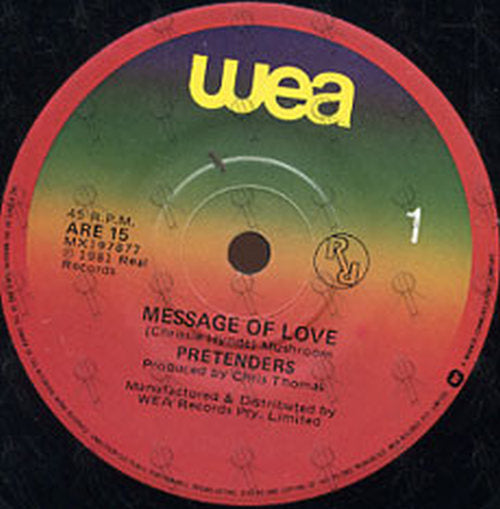 PRETENDERS-- THE - Message Of Love - 2