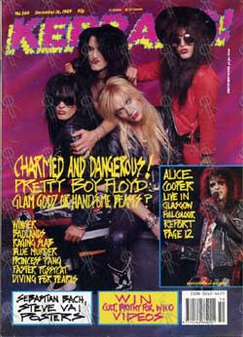 PRETTY BOY FLOYD - &#39;Kerrang!&#39; - Dec 16th