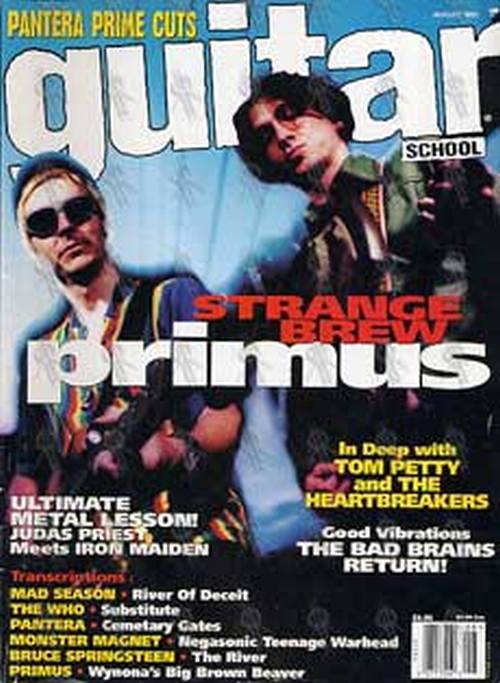 PRIMUS - &#39;Guitar&#39; - August 1995 - Les And Larry On The Cover - 1