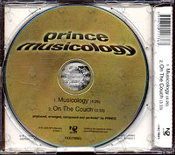 PRINCE - Musicology - 2