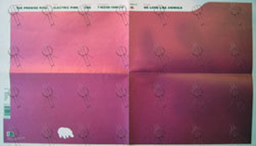 PROMISE RING-- THE - &#39;Electric Pink&#39; CD Single Poster - 1