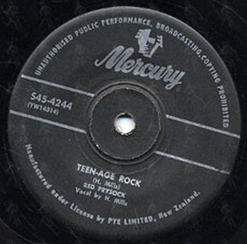 PRYSOCK-- RED - Teen-Age Rock - 2