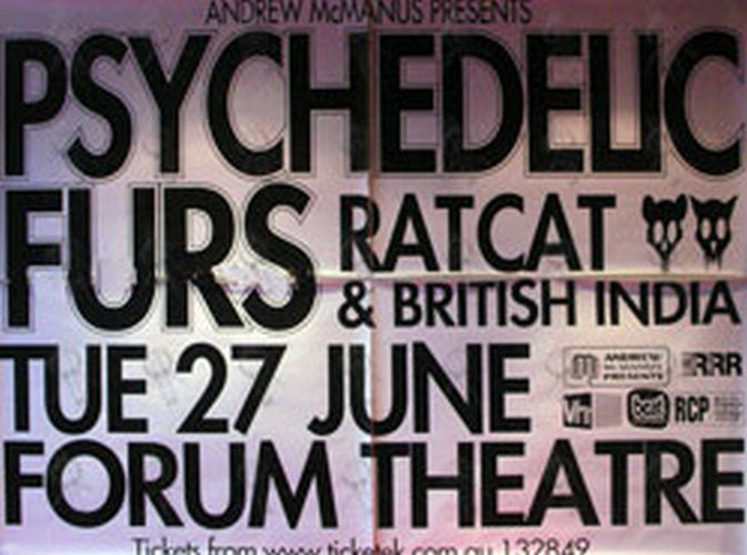 PSYCHEDELIC FURS-- THE - Forum Theatre