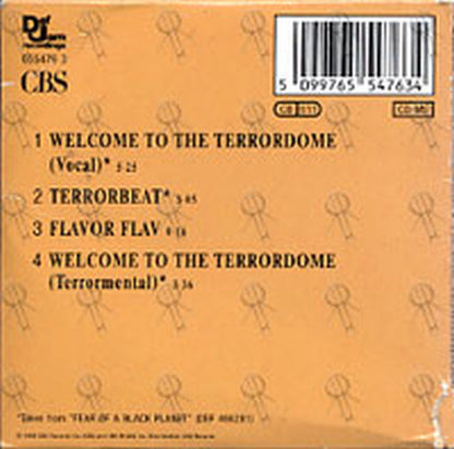 PUBLIC ENEMY - Welcome To The Terror Dome - 2