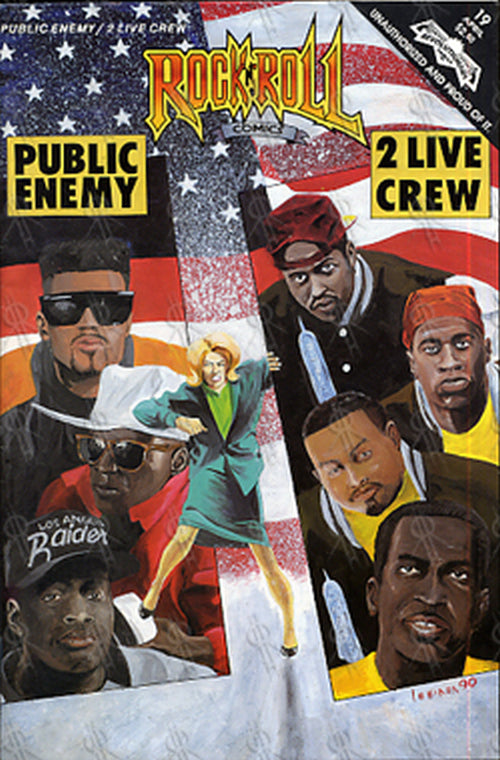 PUBLIC ENEMY|2 LIVE CREW - Comic - 1