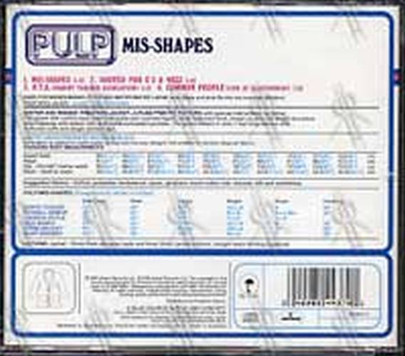 PULP - Mis-Shapes - 2