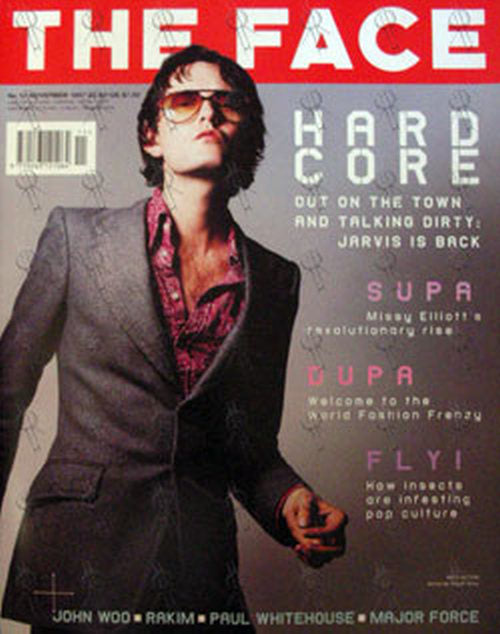 PULP - 'The Face' - November 1997 - No. 10 - Jarvis Cocker On Front Cover - 1