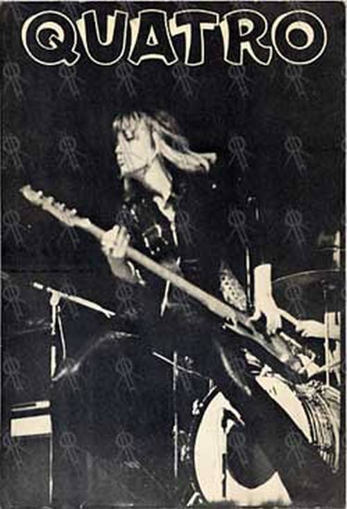 QUATRO-- SUZI - Promo Advertising Card - 1