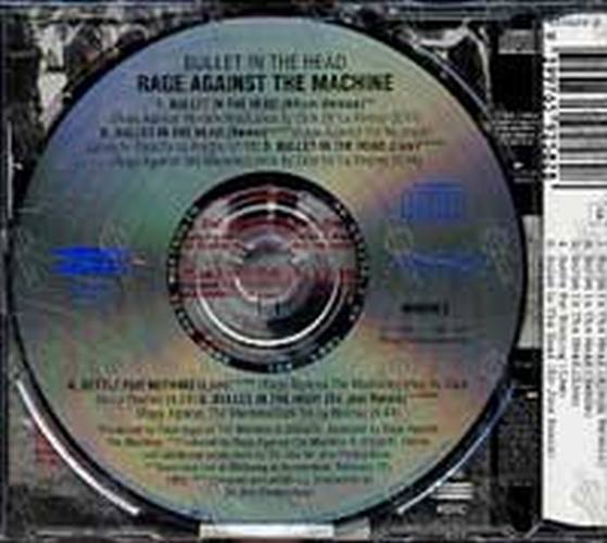 RAGE AGAINST THE MACHINE - Bullet In The Head - 2