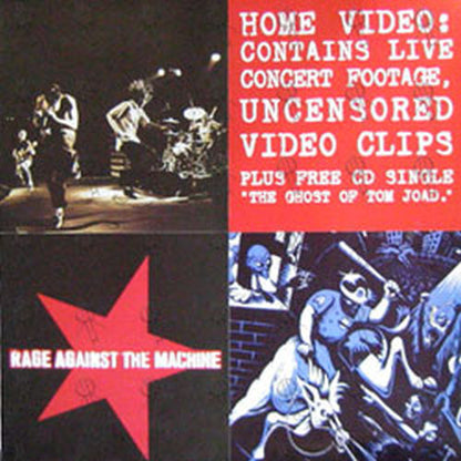 RAGE AGAINST THE MACHINE - 'Home Video' Poster - 2