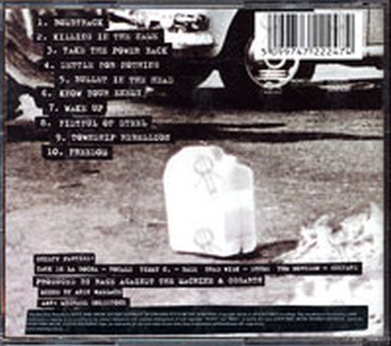 RAGE AGAINST THE MACHINE - Rage Against The Machine - 4