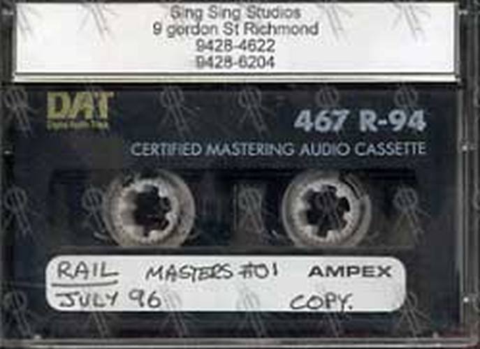 RAIL - Set Of 3 DAT Master Tapes - 2