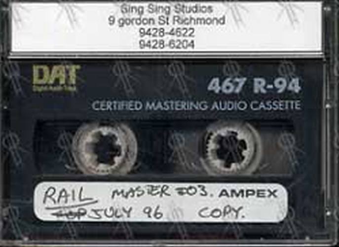 RAIL - Set Of 3 DAT Master Tapes - 6