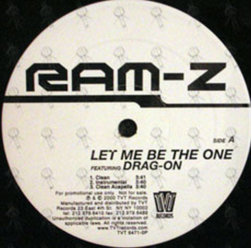 RAM-Z - Let Me Be The One (featuring Drag-On) - 3