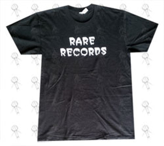 RARE RECORDS - Limited Edition Black With White Logo T-Shirt - 1