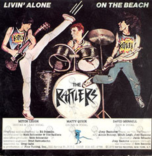 RATTLERS -- THE - On The Beach / Livin&#39; Alone - 2