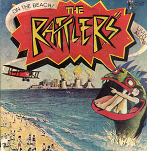 RATTLERS -- THE - On The Beach / Livin&#39; Alone - 1