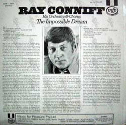 RAY CONNIF HIS ORCHESTRA & CHORUS - The Impossible Dream - 2