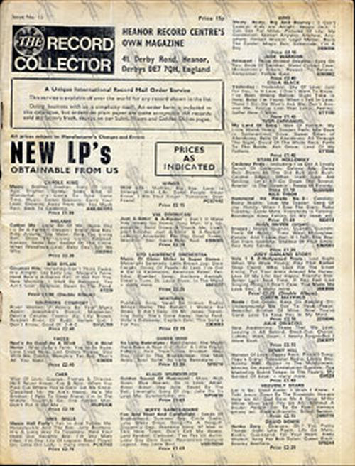 RECORD COLLECTOR-- THE - &#39;The Record Collector&#39; - Issue No 16 - 1
