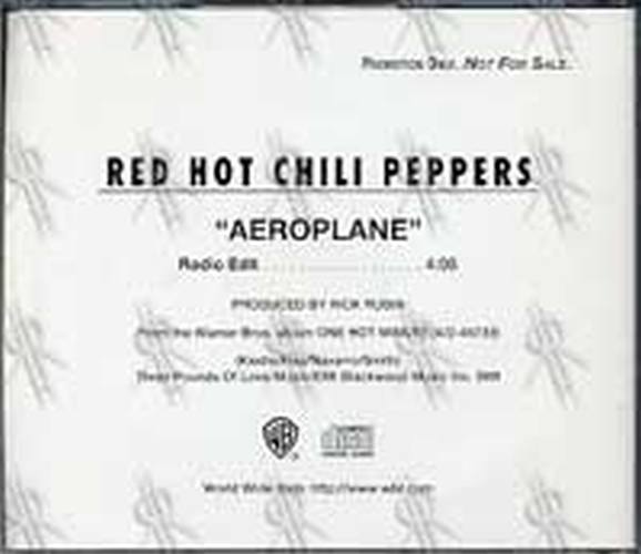 RED HOT CHILI PEPPERS - Aeroplane - 2