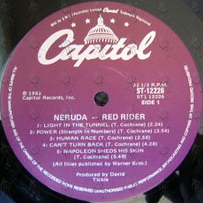 RED RIDER - Neruda - 3
