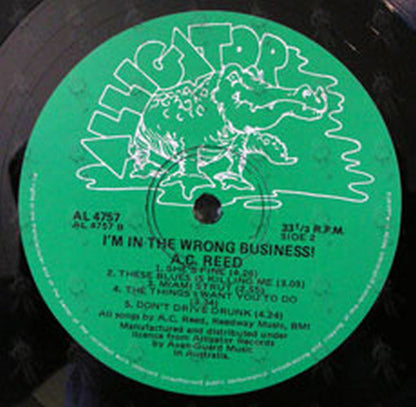 REED-- A.C. - I'm In The Wrong Business - 3