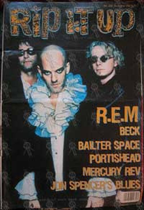 REM - &#39;Rip It Up&#39; - No.255 December 1998 - R.E.M. On The Cover - 1