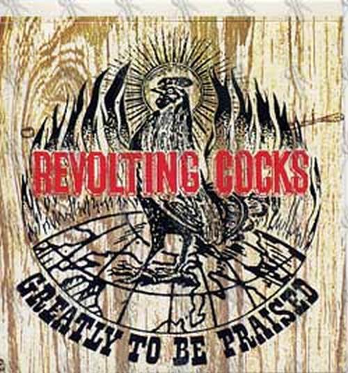 REVOLTING COCKS - 'Greatly To Be Praised' Album Sticker - 1