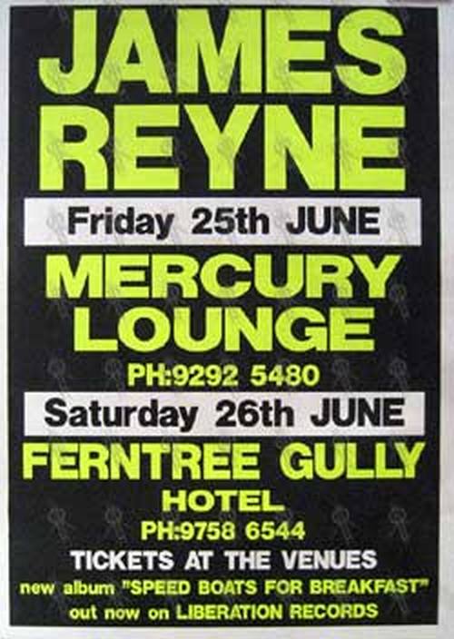 REYNE-- JAMES - &#39;Mercury Lounge