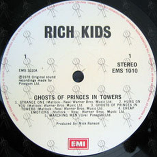 RICH KIDS - Ghosts Of Princes In Towers - 3
