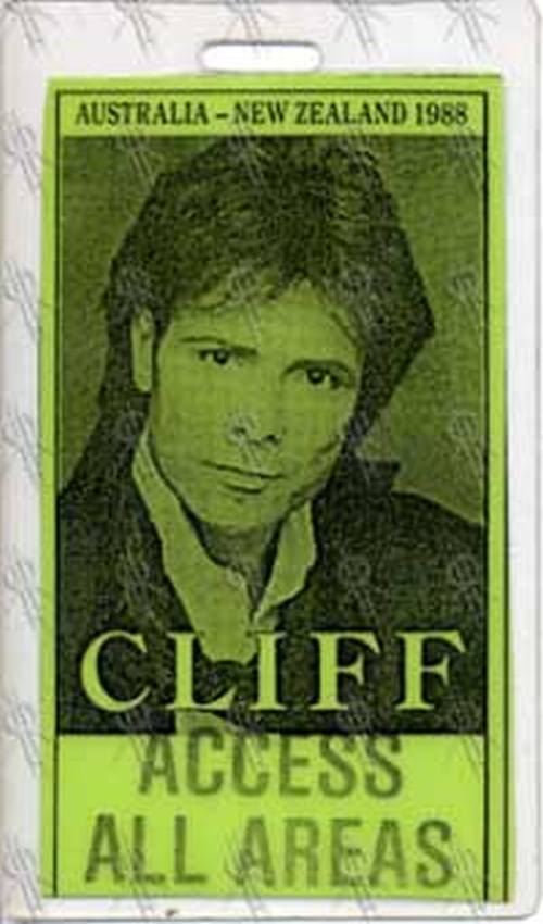 RICHARD-- CLIFF - 1988 Australia/New Zealand Access All Areas Laminate - 1