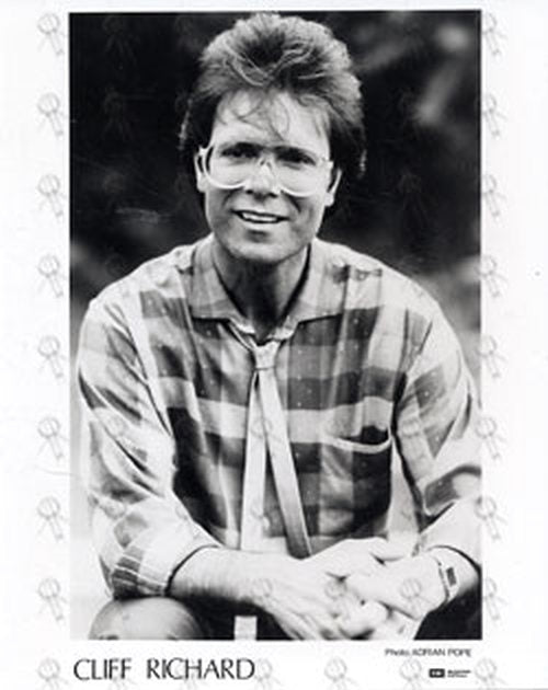 RICHARD-- CLIFF - Cliff Richard Promo Photo (Glasses) - 1