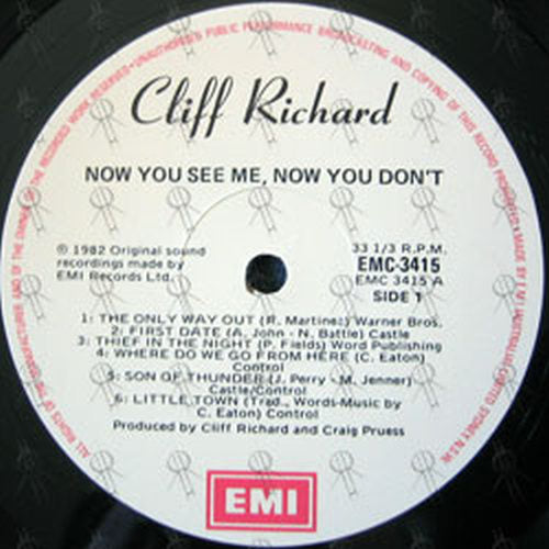 RICHARD-- CLIFF - Now You See Me