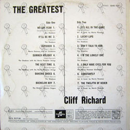 RICHARD-- CLIFF - The Greatest - 2