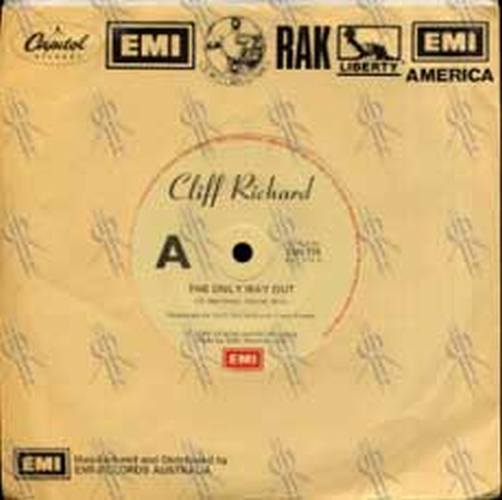 RICHARD-- CLIFF - The Only Way Out - 1