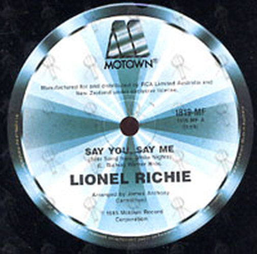 RICHIE-- LIONEL - Say You