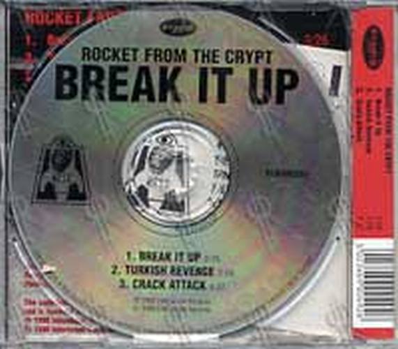 ROCKET FROM THE CRYPT - Break It Up (Part 1 of a 2CD Set) - 2