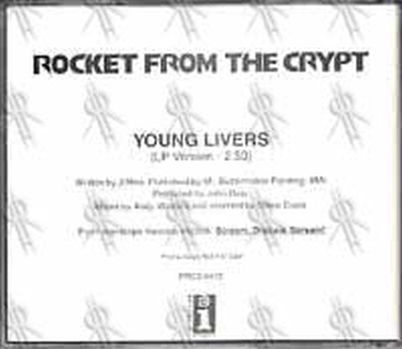 ROCKET FROM THE CRYPT - Young Livers - 2