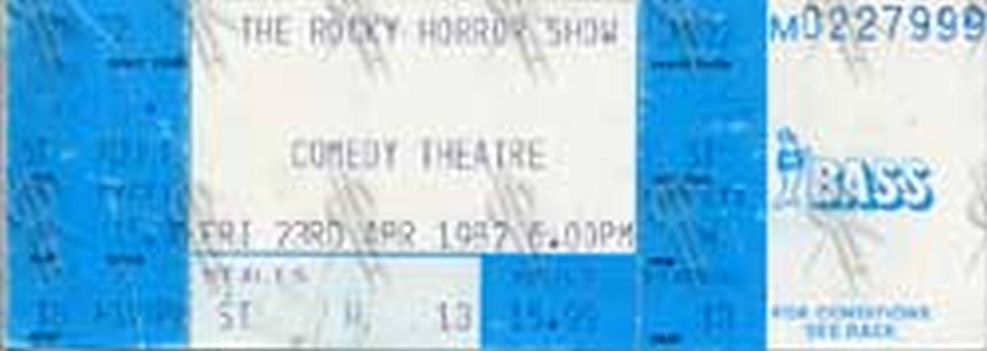 ROCKY HORROR PICTURE SHOW-- THE - Comedy Theatre