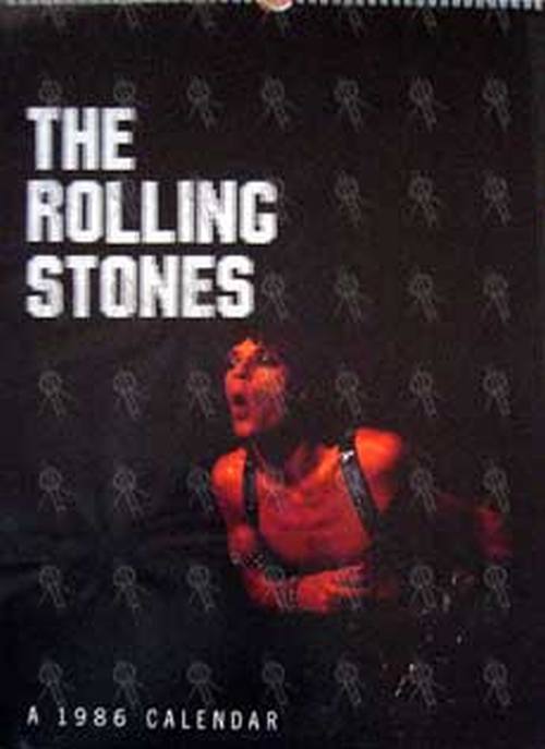 ROLLING STONES - 1986 Poster Calendar - 1