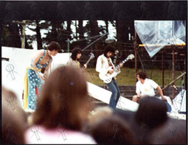 ROLLING STONES - Original 8"x10" Live Colour Photo From New Zealand 1973 #2 - 1