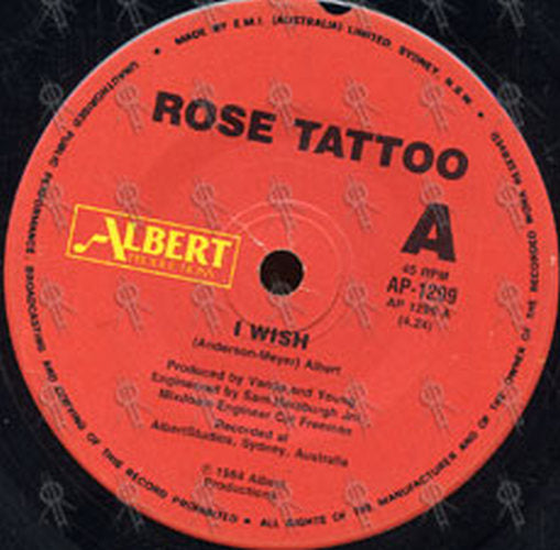 ROSE TATTOO - I Wish - 2