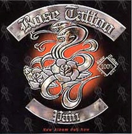ROSE TATTOO - &#39;Pain&#39; Album Sticker - 1