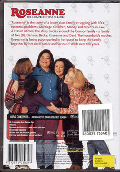 ROSEANNE - The Complete First Season - 2