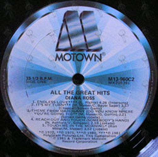 ROSS-- DIANA - All The Great Hits - 4