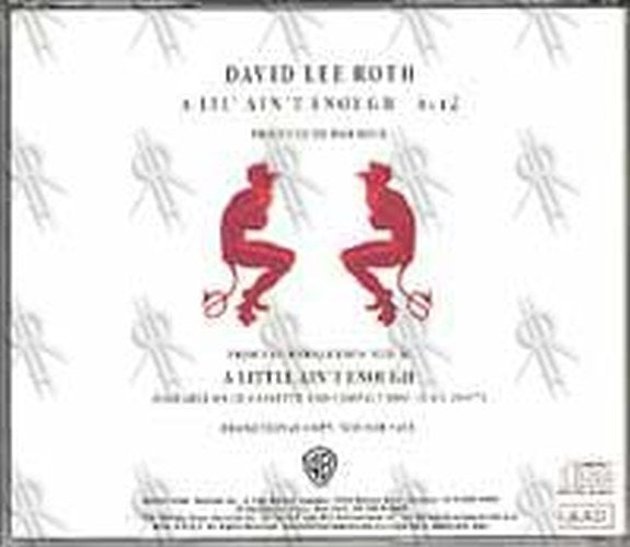 ROTH-- DAVID LEE - A Lil' Ain't Enough - 2