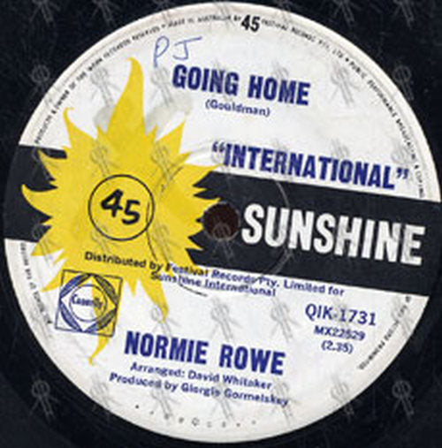 ROWE-- NORMIE - Going Home - 2
