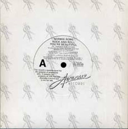 ROWE-- NORMIE - Rock And Roll You're Beautiful - 1