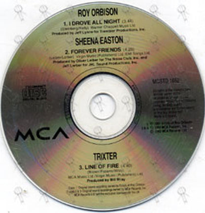ROY ORBISON|SHEENA EASTON|TRIXTER - I Drove All Night - 3
